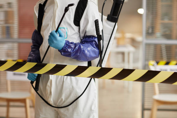 Professional Unattended Death Cleanup technician working in Black Creek, WI